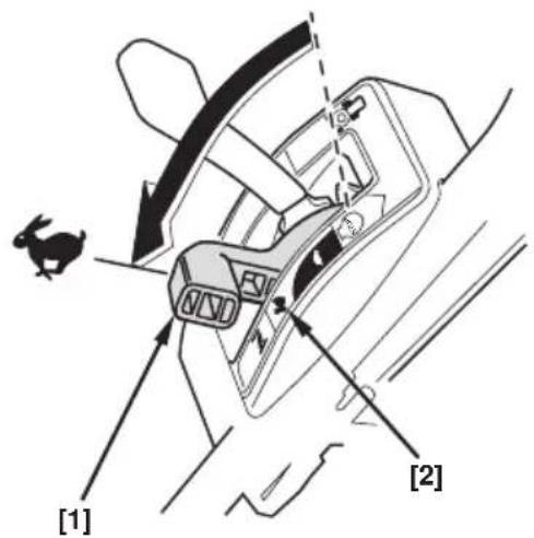 Honda HRB536C - INSPECTION DU CABLE DES GAZ - 1