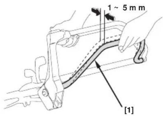Honda HRB536C - Réglage du cable d'embrayage (TXE, TXF) - 1