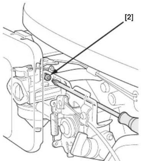 Honda HRB536C - Réglage du carburateur - 2