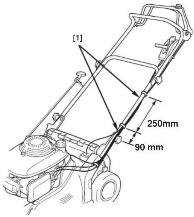 Honda HRB536C - Réglage du cable d'embrayage (HXE) - 1