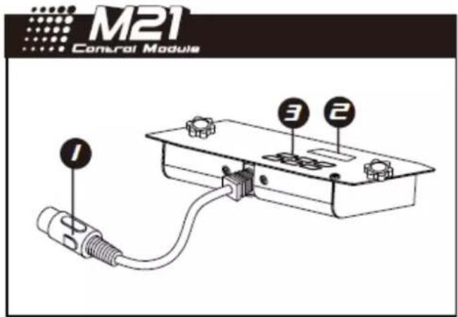 Antari M8 - M-21 Télécommande - 1