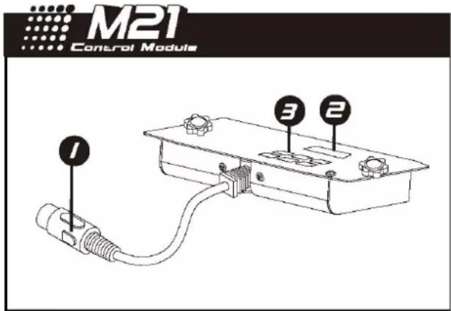 Antari M8 - • Bedienung M-21 - 1
