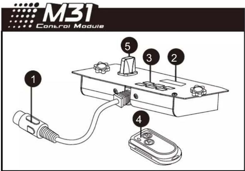 Antari M8 - M-31 Funkfernbedienung - 1