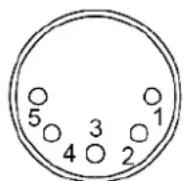 Antari F3 Fazer - DMX連接PIN的接點說明 - 3
