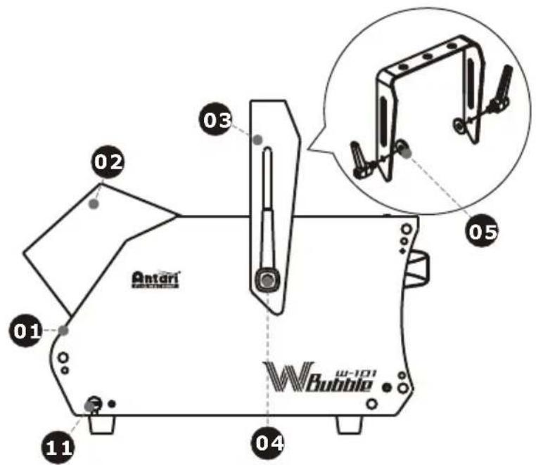 Antari W101 - W-101 External View - 1