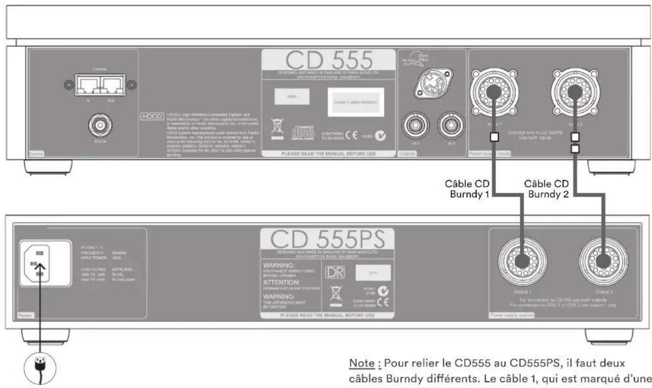 NAIM CD5SI - CD555 relié au CD555PS - 1