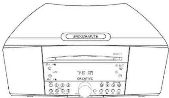 CREATIVE CD 740 - Dimensions: - 1