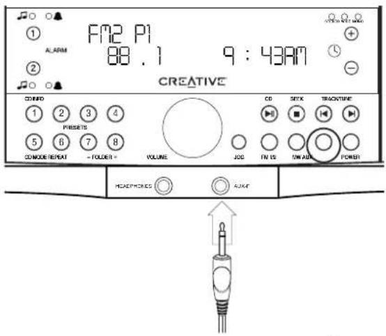 CREATIVE CD 740 - Externe audiobronnen beluisteren - 2
