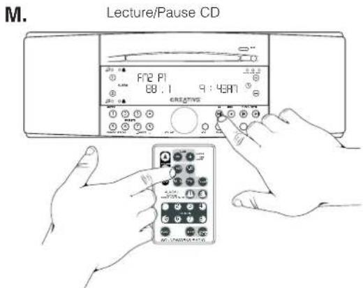 CREATIVE CD 740 - REPETER - 2