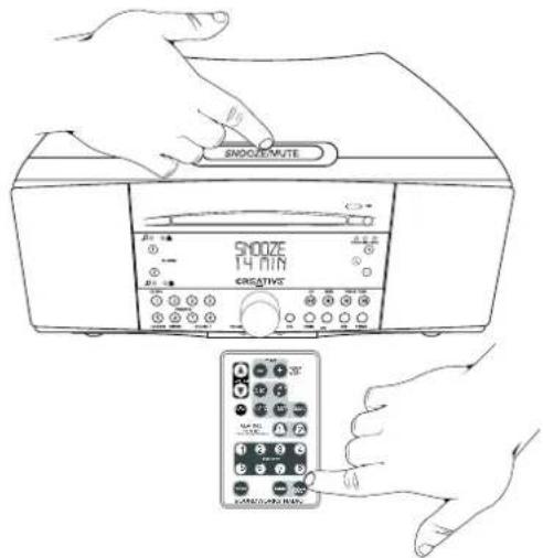 CREATIVE CD 740 - GUIDE DE REFERENCE RAPIDE – PANNEAU AVANT DU RADIO CD SOUNDWORKS - 1