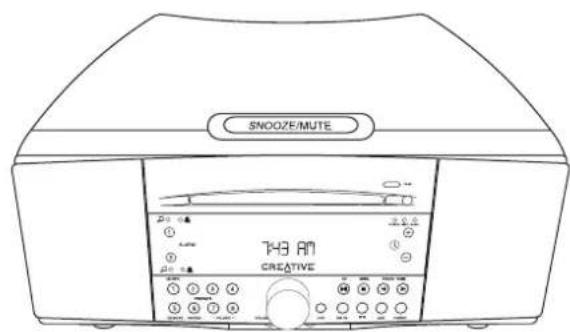 CREATIVE CD 740 - Dimensions : - 1