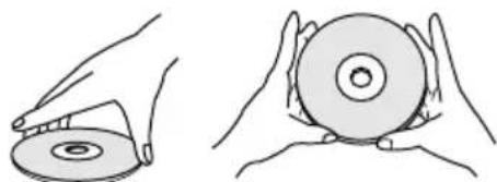 Audiophony CDX6 - a - Précautions de manipulation des disques - 3