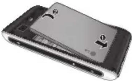 LG GX500 - Instale a bateria - 1