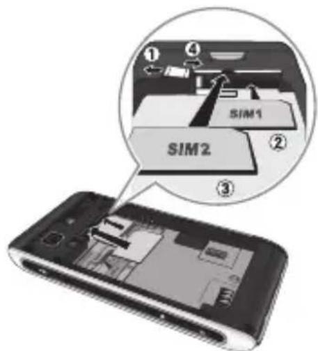 LG GX500 - Installes la carte SIM - 1