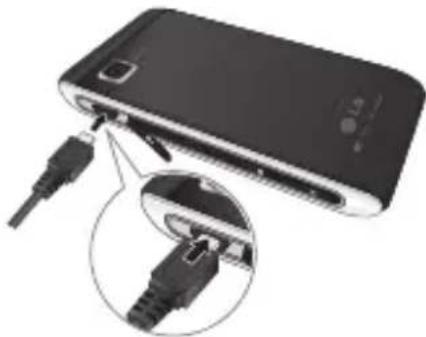 LG GX500 - Instale a bateria - 2