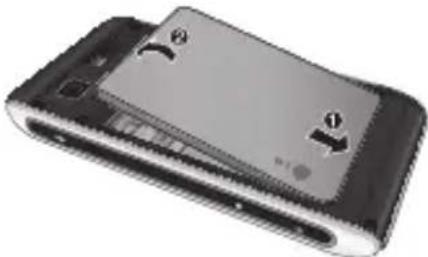 LG GX500 - Installez la batterie - 1