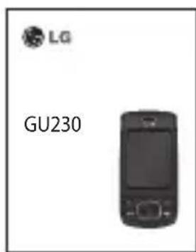 LG GU230 - Guide de l'utilisateur - 1