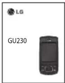 LG GU230 - Benutzer-handbuch - 1