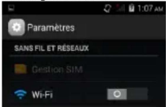HAIER W816 - Connection au réseau Wi-Fi - 1