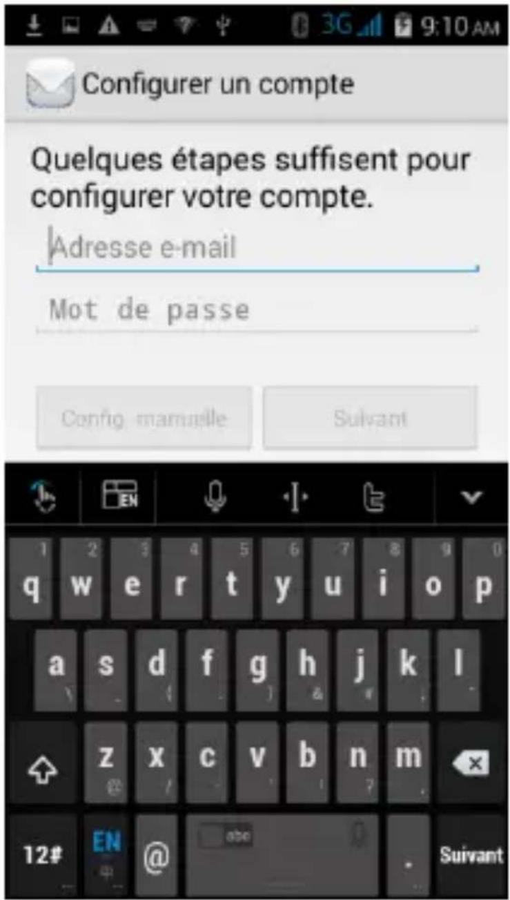 HAIER W816 - Navigation sur les pages web - 6