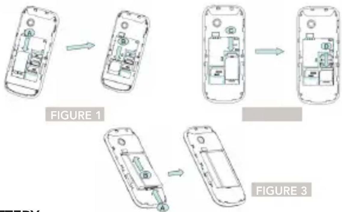 AEG BX30 - HOW TO INSERT SIM CARDS AND BATTERY - 1