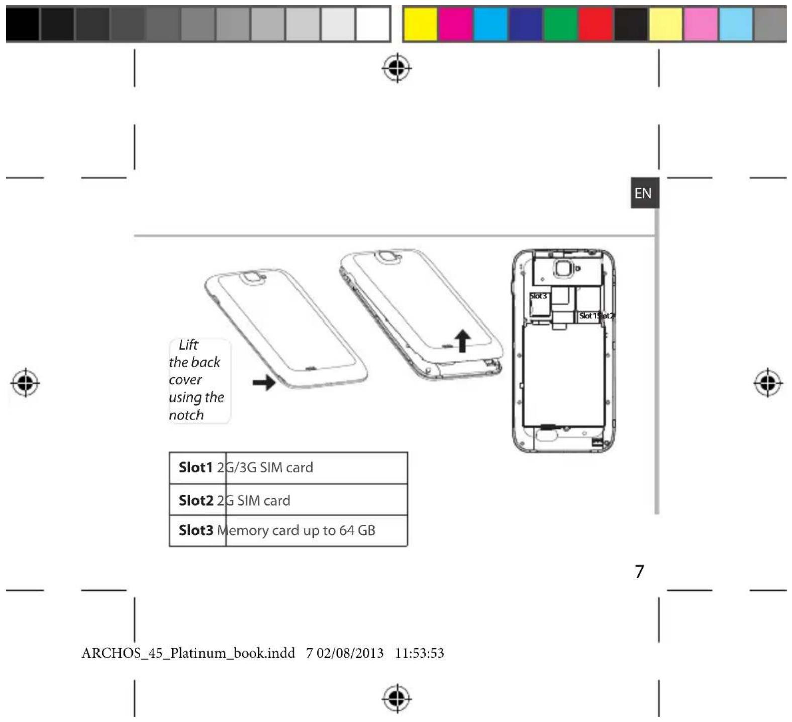 ARCHOS 45 Platinum - Package Contents - 5