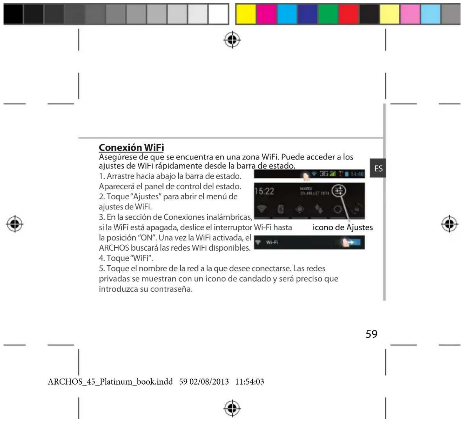 ARCHOS 45 Platinum - Consejo: - 1