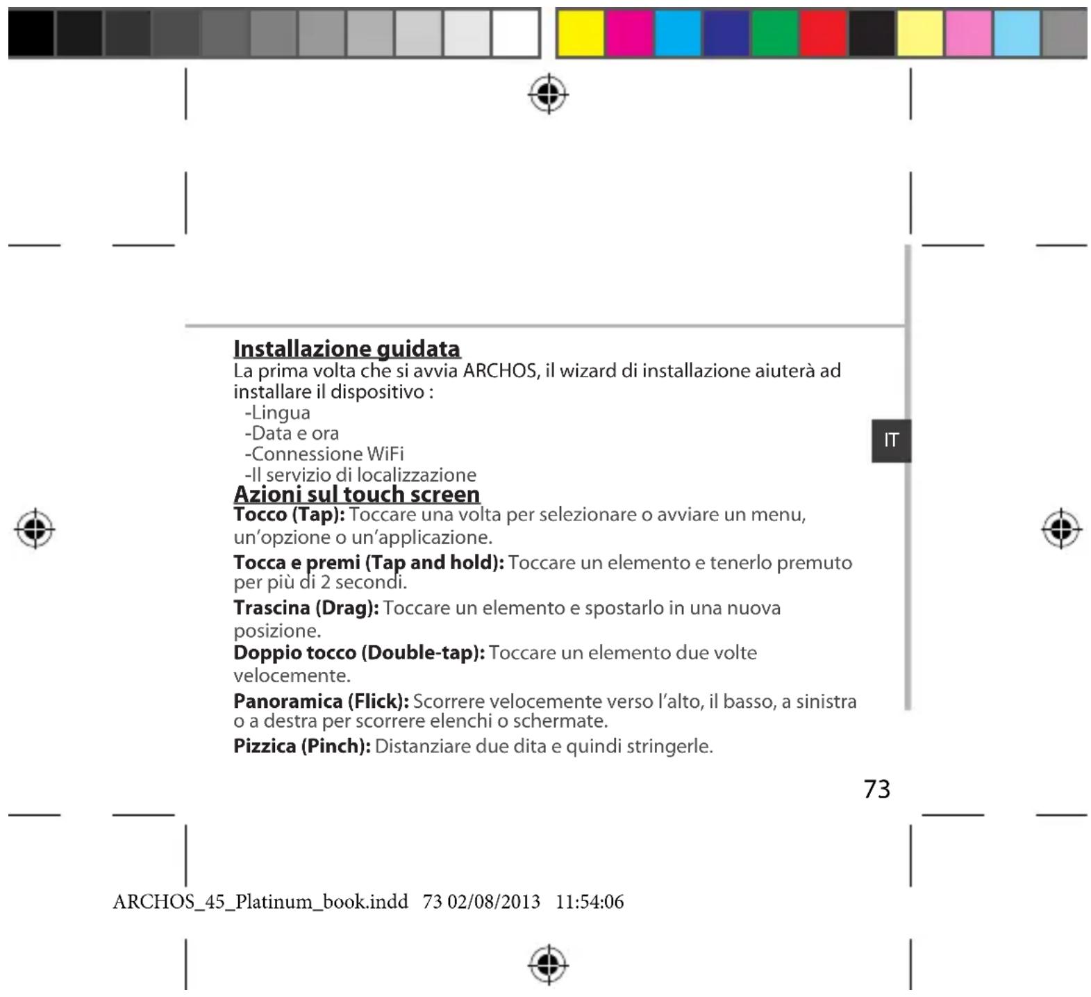 ARCHOS 45 Platinum - Suggerimenti: - 2
