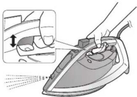 PANASONIC NIWT980 - Comment utiliser le vaporisateur - 1