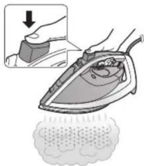 PANASONIC NIWT980 - MÉTHODE (2) Utilisation de la fonction « jet de vapeur puissant » - 1