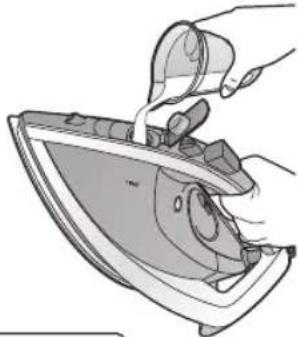 PANASONIC NIWT980 - Comment remplir le réservoir d'eau - 2