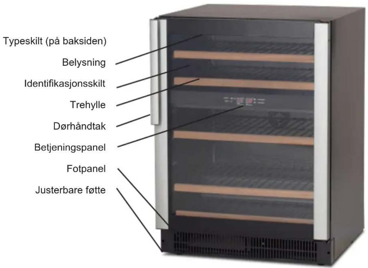 VESTFROST W 45 - Bli kjent med vinskapet - 1