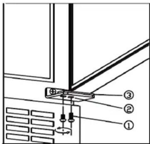 VESTFROST W 45 - Change of hinge side - W45 - 1