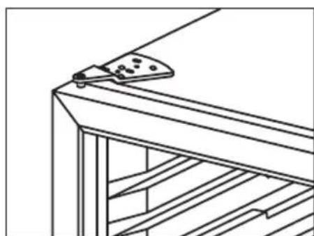 VESTFROST W 45 - Change of hinge side - W32 - 4