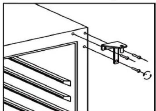 VESTFROST W 45 - Change of hinge side - W45 - 4
