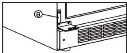 VESTFROST W 45 - Change of hinge side - W45 - 6