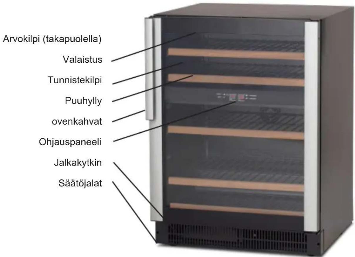 VESTFROST W 45 - Viinikaapin esittely - 1