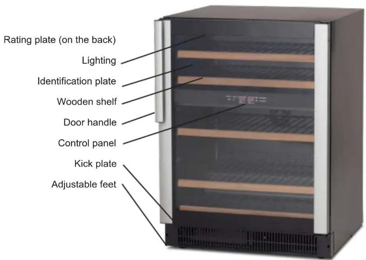 VESTFROST W 45 - Get to know your wine cooler - 1