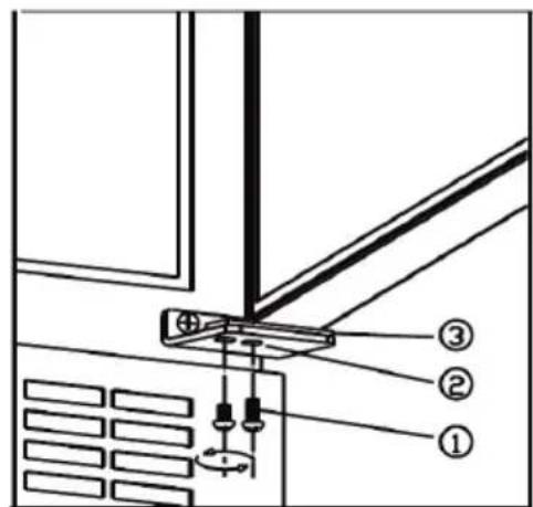 VESTFROST W 38 - Inversion du sens d'ouverture de la porte - W45 - 1