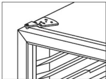 VESTFROST W 38 - Change of hinge side - W32 - 4