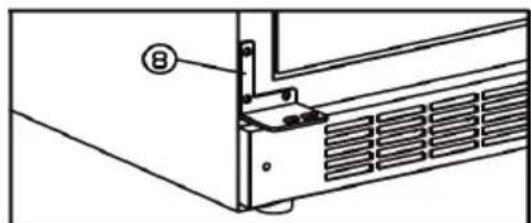 VESTFROST W 38 - Change of hinge side - W45 - 6