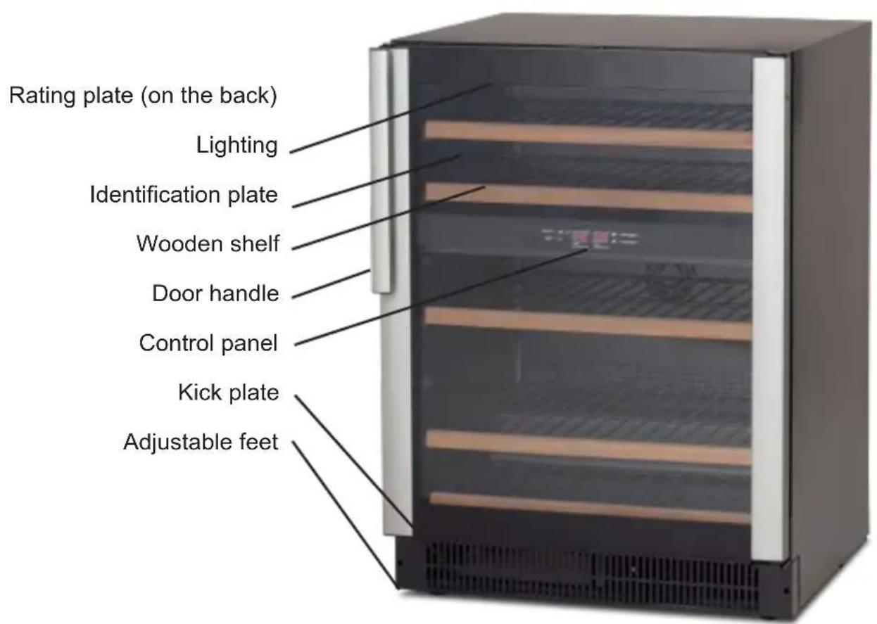 VESTFROST W 38 - Get to know your wine cooler - 1