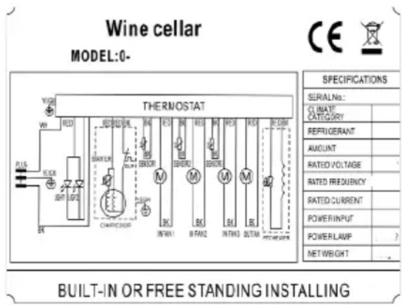 VESTFROST W 38 - Spare parts - 1
