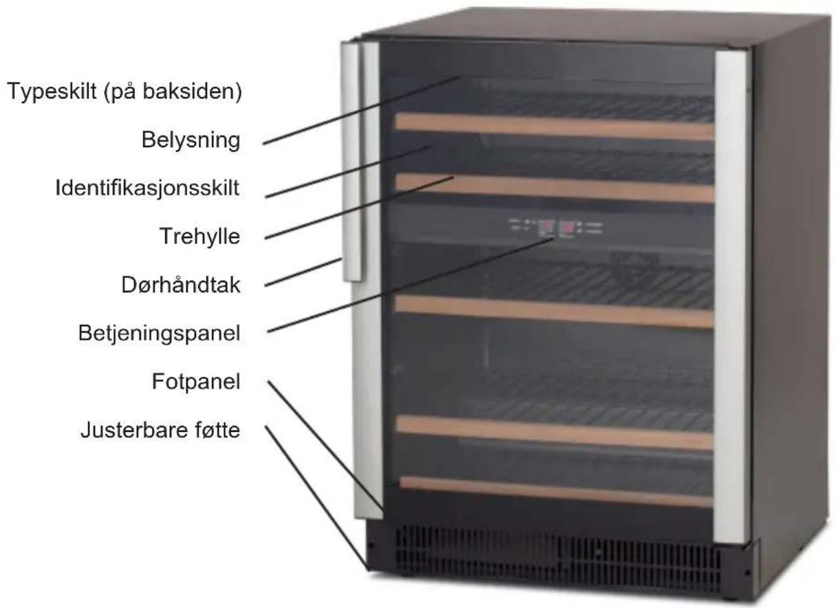 VESTFROST W 38 - Bli kjent med vinskapet - 1
