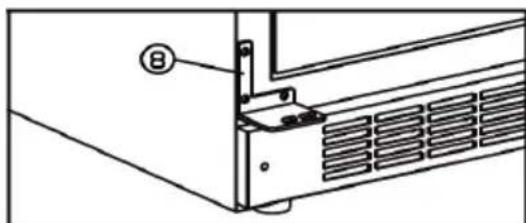 VESTFROST W 32 - Change of hinge side - W45 - 6