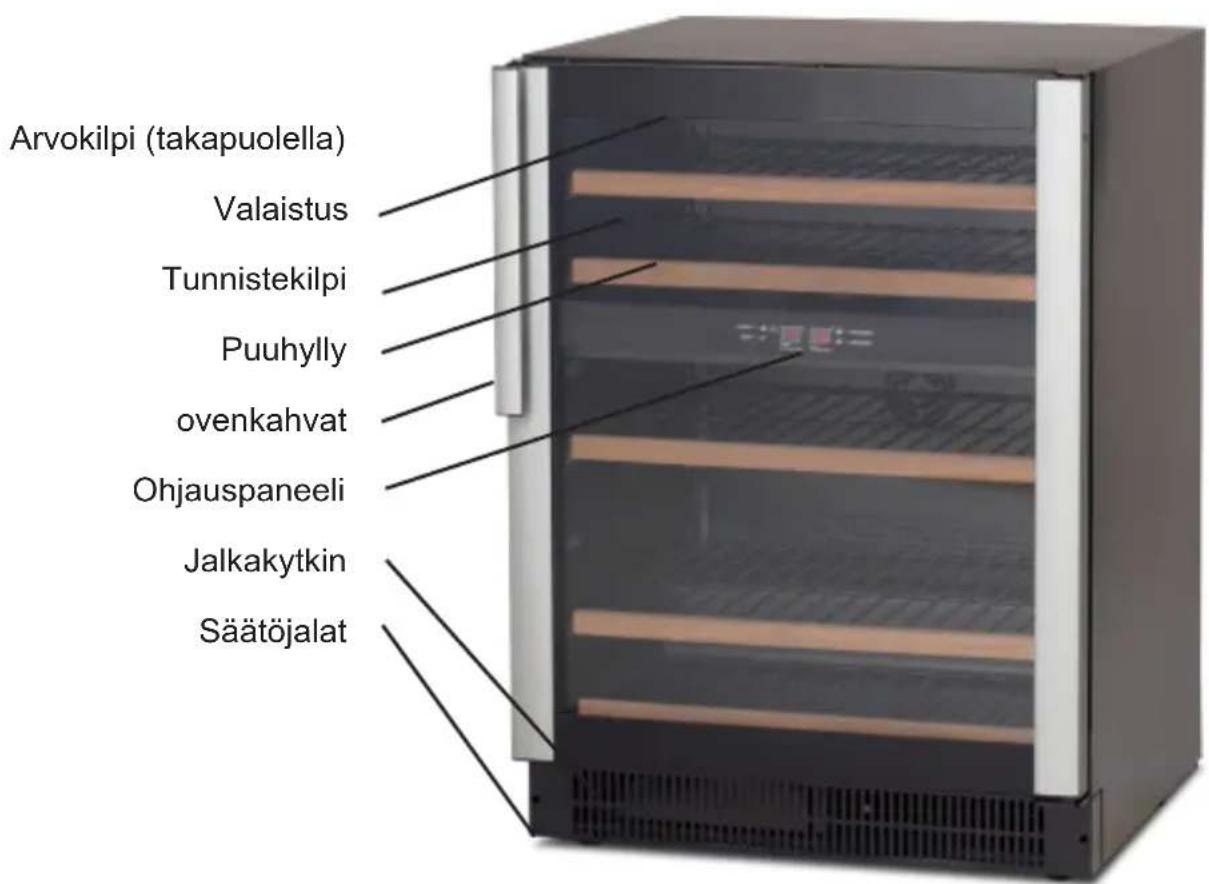 VESTFROST W 32 - Viinikaapin esittely - 1