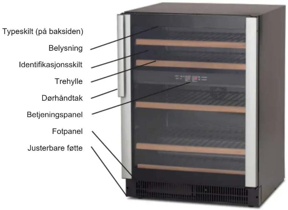 VESTFROST W 32 - Bli kjent med vinskapet - 1
