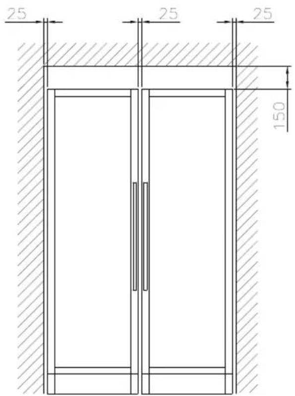 VESTFROST VKG 671 - Side by side - 1