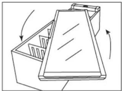 VESTFROST FZ 365 W - Reversible door - 3