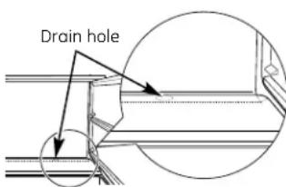 Drain hole